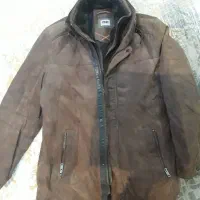 کاپشن چرم بوفالو ترکیه ای اورجینال