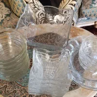 ظروف بلور اصفهان قدیمی