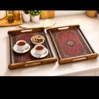 سینی پذیرایی و پد نشینمن