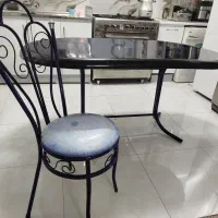 میز وصندلی فرفورژه