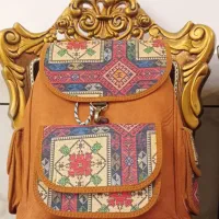 کوله پشتی جاجیم دستی  و ترمه اصل