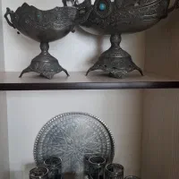 ظروف پذیرایی نقره ای سالم