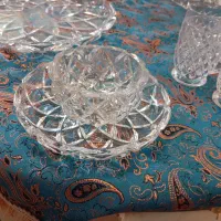 سرویس پزیرایی دوازده نفره شفاف و شیک