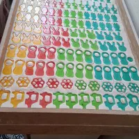 قاب وتخته چوبی