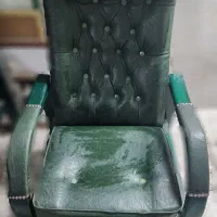 صندلی چرم اداری  ۴ عدد