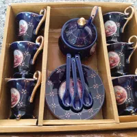 سرویس قهوه‌خوری ۶ نفره باواریا ژاپن استایل با جعبه