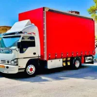 اتوبار باربری خاوَر ایسوُزو نِیسان اسبابکشی کارگر