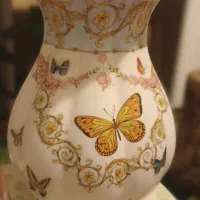 گلدان لمونژ پروانه