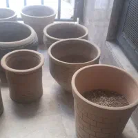 گلدان سفالی
