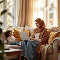 کار در منزل با گوشی