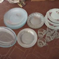 ظرف بلوری و چینی
