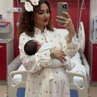 لباس مادر و نوزاد ست بیمارستانی لباس بارداری