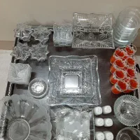 لیوان. شکلات خوری. شیرینی خوری. میوه خوری.بلور