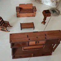 ست اسباب بازی و آدم آهنی