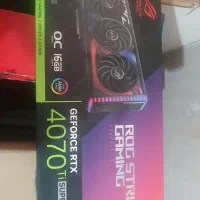 گرافیک rtx 4070 ti super 16 gb rog strix