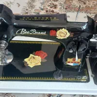 چرخ خیاطی گل رز نوستالژیک