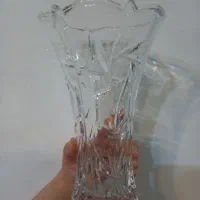 گلدون و شیرینی خوری طرح خورشیدی کریستال