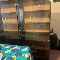 ۳ عدد قفسه چوبی کتابخانه، فوری فروشی
