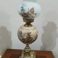 چراغ آنتیک آباژور قدیمی