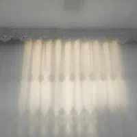 پرده پذیرایی با کتیبه تمیز