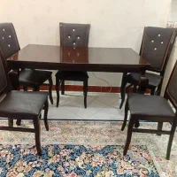 میزنهار خوری و۵ عدد صندلی نهار خوری