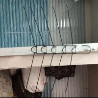 چوب لباسی فلزی