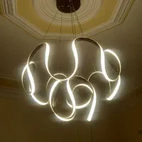 لوستر مدرن طرح اناناسی