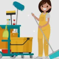 به یک نفر خانم جهت نظافت