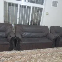 مبل ۵ نفره چرم