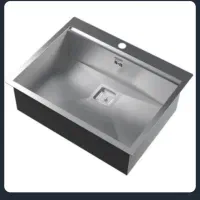 سینک استیل تک لگن