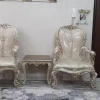 مبلمان ۷نفره همراه جلومبلی و دو عسلی|مبلمان خانگی و میز عسلی|تهران, شهادت|دیوار