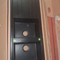 سینگ ظرفشویی گرانیت|آبچکان و نظمدهنده ظروف|هشتگرد, قاسم آباد بزرگ|دیوار