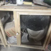 قفص بزرگ چوبی