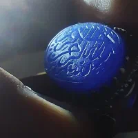 انگشتر لاجورد خطی کلکسیونی قدیمی
