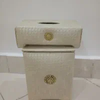 جادستمال کاغذی وسطل اشغال .سرویس آشپزخانه