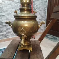 عتیقه سماور ذغالی روسی
