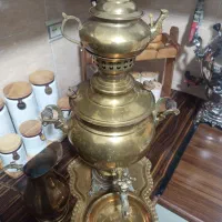سماوره زغالی سرویس کامل