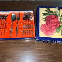 ۶ عدد قاشق و چنگال استیل