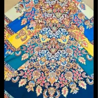 انواع رومیزی چاپی مخمل