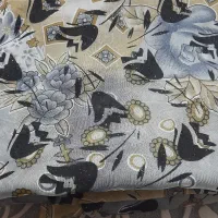 چادررنگی دونه ای ۵۰۰ وچادرمشکی ۱۵۰۰دوخته شده ونونو