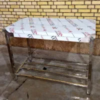 میزکار صنعتی و سینک و وان صنعتی یخچال ایستاد