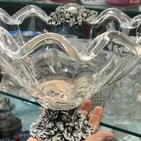 میوه خوری ایتالیایی پایه دار آب نقره