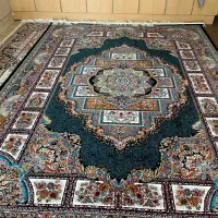 فرش ۷۰۰شانه نو زمینه ابی