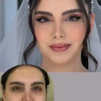 میکاپ و شنیون اقتصادی Vipو ترند