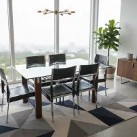 میز و صندلی نهارخوری خارجی ۶ نفره با صندلی