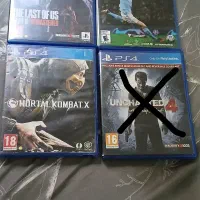 بازی ps4 و ps5/  مورتال/ لست اف ۲/ fc24/ اساسین