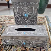 سطل وجای دستمال کاغذی