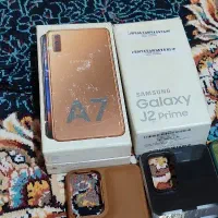 جعبه دوعدد گوشی a7و J2