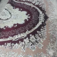 3×4 فرش زرشکی 500 شانه