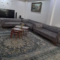 مبل راحتی سه تا سه نفره با میز وعسلی